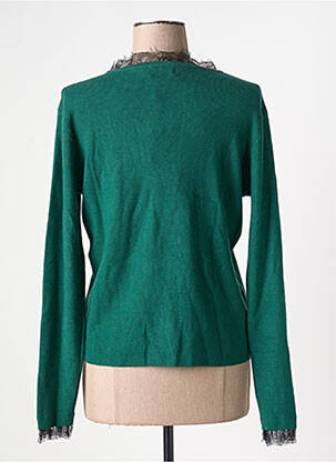 Gilet manches longues coupe cintrée vert MOLLY BRACKEN femme