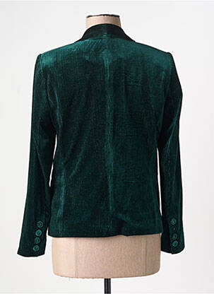 Blazer poignets boutonnés vert SEE U SOON femme
