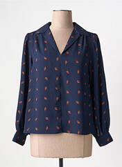 Blouse bleu SEE U SOON pour femme seconde vue