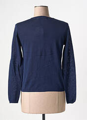 Gilet manches longues bleu NICE THINGS pour femme seconde vue