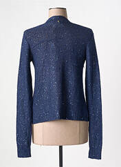 Gilet manches longues bleu SUD EXPRESS pour femme seconde vue