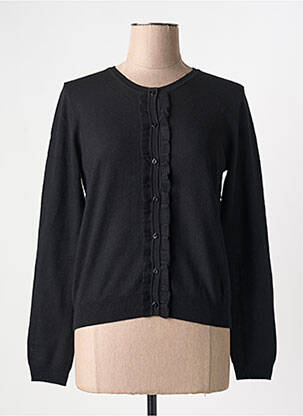 Gilet manches longues noir NICE THINGS pour femme