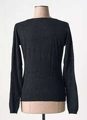 Gilet manches longues noir TRICOTONIC pour femme seconde vue