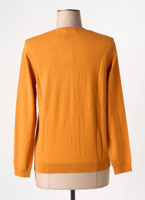 Gilet manches longues coupe cintrée orange NICE THINGS femme