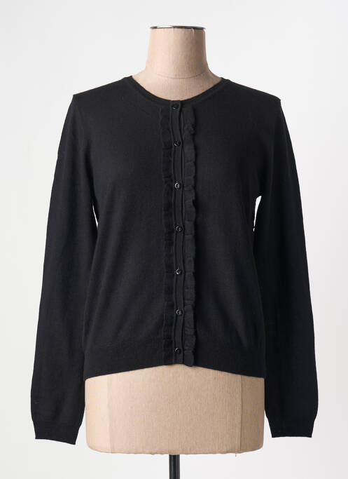 Gilet manches longues noir NICE THINGS pour femme