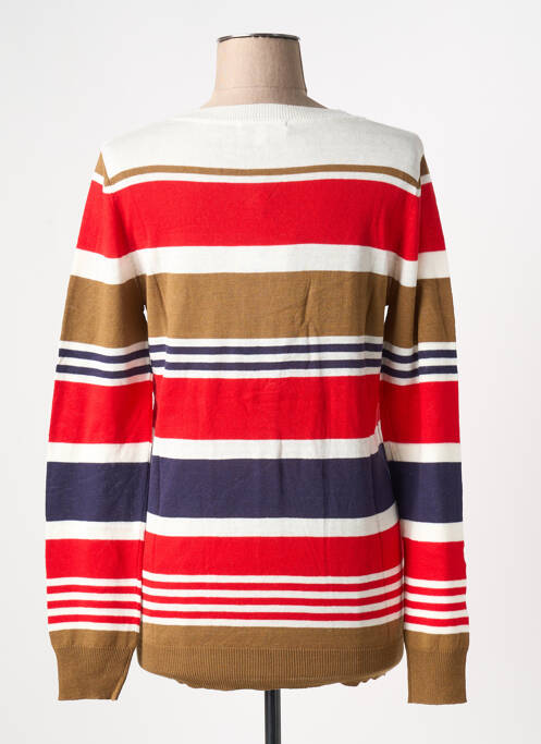 Gilet manches longues rouge MY COLLECTION femme