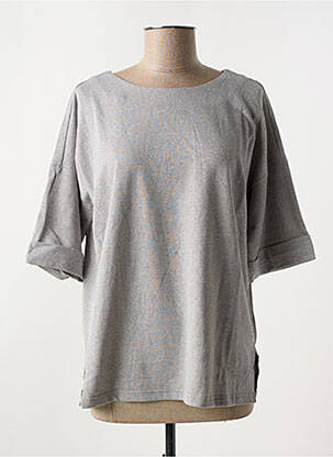 Top manches courtes manches courtes gris SEE U SOON femme