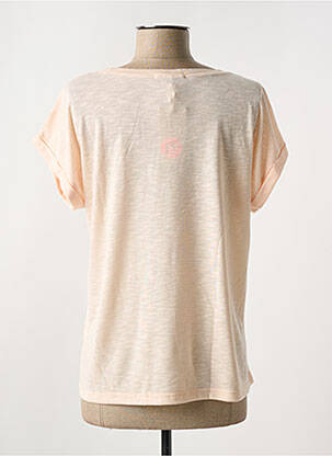 T-shirt coupe droite manches courtes rose BEST MOUNTAIN femme