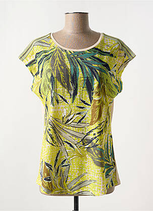 T-shirt imprimé fantaisie manches courtes vert BETTY BARCLAY femme