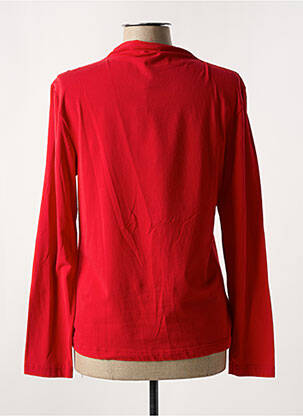T-shirt manches longues manches longues rouge STREET ONE femme