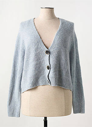 Gilet manches longues coupe cintrée gris SIGNE NATURE femme