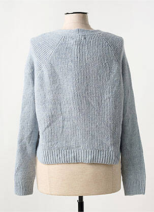 Gilet manches longues coupe cintrée gris SIGNE NATURE femme