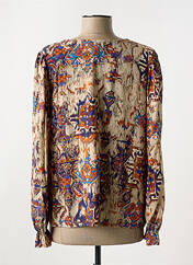 Blouse beige LA FEE MARABOUTEE pour femme seconde vue