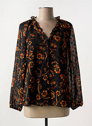 Chemisier noir DEELUXE pour femme