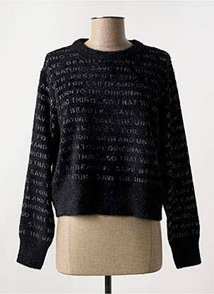 Pull noir DESIGUAL pour femme