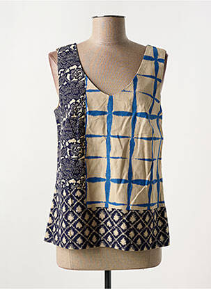 Top beige NICE THINGS pour femme