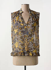 Top jaune MORGAN pour femme seconde vue