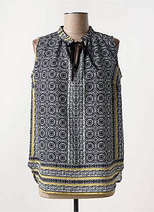 Top noir LA FEE MARABOUTEE pour femme