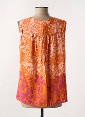 Top orange LA FEE MARABOUTEE pour femme seconde vue