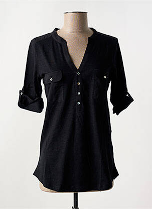 T-shirt noir BEST MOUNTAIN pour femme