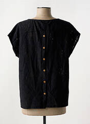 T-shirt noir SEE U SOON pour femme seconde vue