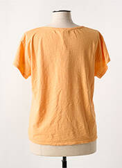 T-shirt orange MASSANA pour femme seconde vue
