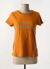 T-shirt orange SEASON pour femme seconde vue