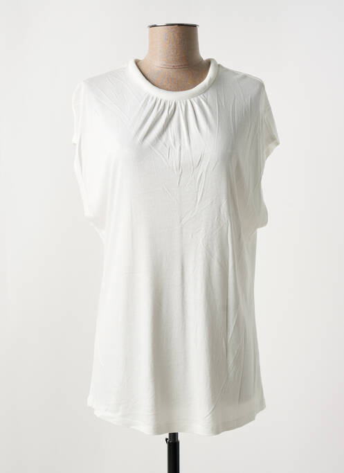 T-shirt coupe droite manches courtes blanc S.OLIVER femme