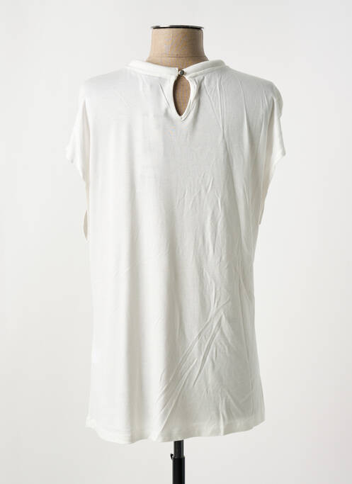 T-shirt coupe droite manches courtes blanc S.OLIVER femme