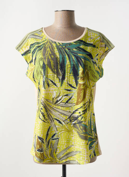 T-shirt imprimé fantaisie manches courtes vert BETTY BARCLAY femme