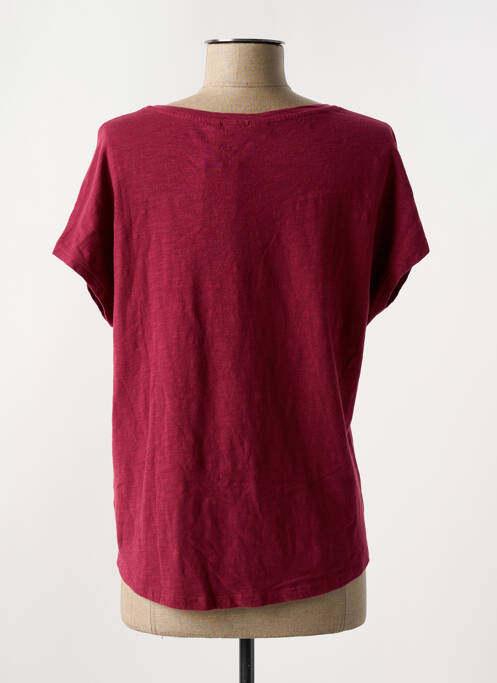 T-shirt coupe droite manches courtes violet ONLY PLAY femme