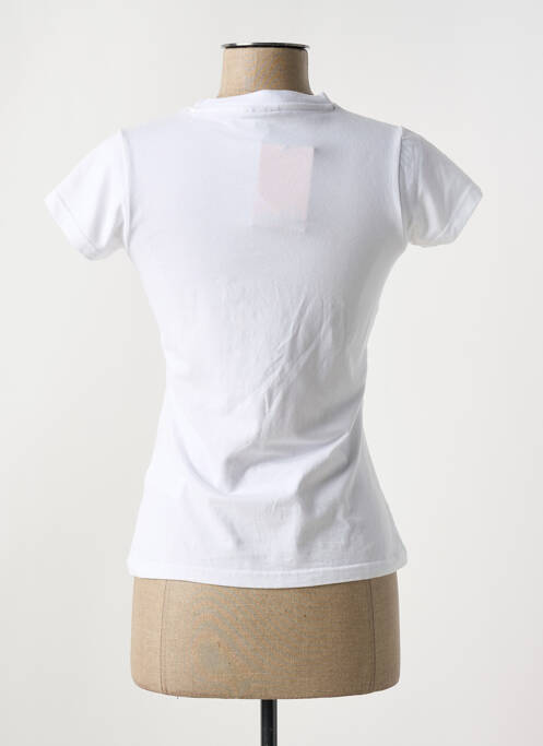 T-shirt sérigraphie floquée manches courtes blanc ELLESSE femme