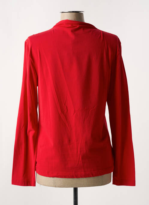 T-shirt manches longues manches longues rouge STREET ONE femme
