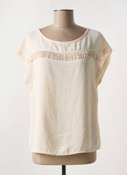 Blouse beige SIGNE NATURE pour femme