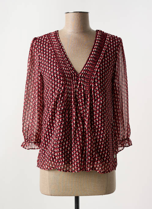 Blouse rouge FREEMAN T.PORTER pour femme