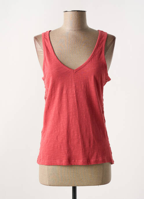 Débardeur rouge DEELUXE pour femme