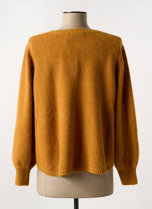 Pull jaune SEE U SOON femme