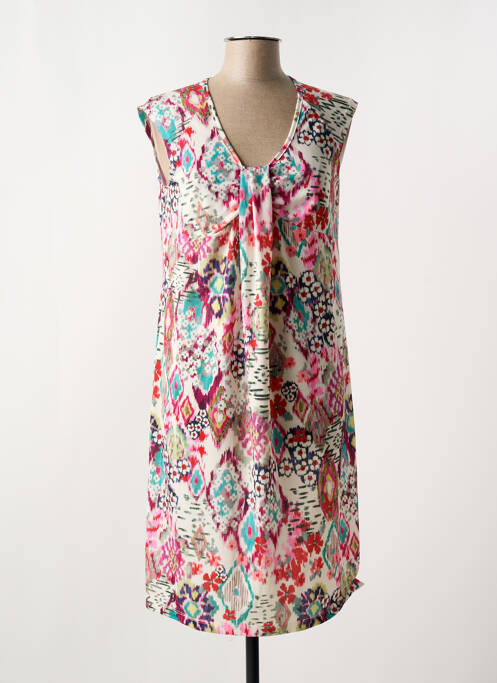 Robe mi-longue blanc TELMAIL pour femme