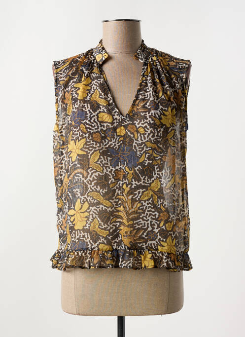 Top jaune MORGAN pour femme