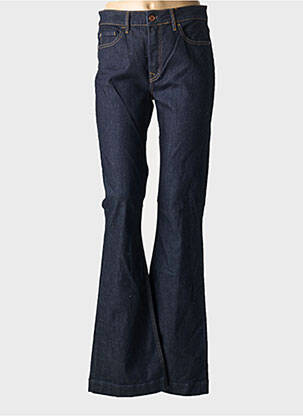 Jean coupe flare poches bleu SALSA femme