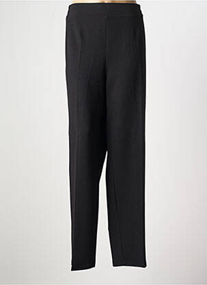 Pantalon droit poches noir GEVANA femme