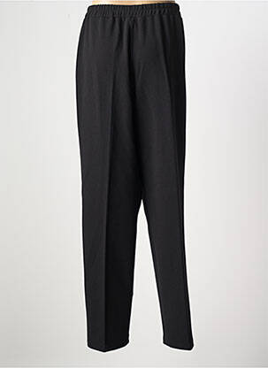 Pantalon droit poches noir GEVANA femme