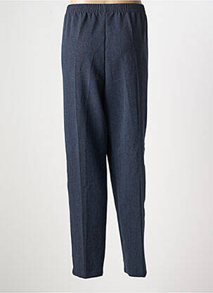 Pantalon droit taille élastique bleu GRIFFON femme