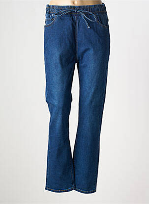 Jeans coupe slim poches bleu BS JEANS femme