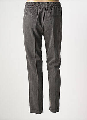 Pantalon 7/8 taille haute taille haute gris GRACE & MILA femme