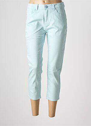 Pantacourt poches bleu GRIFFON femme