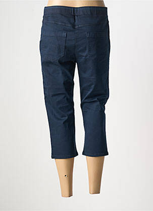 Pantacourt taille élastique bleu CONCEPT  K femme