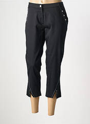 Pantacourt noir CHRISTINE LAURE pour femme seconde vue