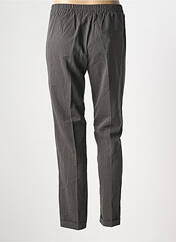 Pantalon 7/8 gris GRACE & MILA pour femme seconde vue