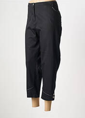 Pantalon 7/8 noir CHRISTINE LAURE pour femme seconde vue